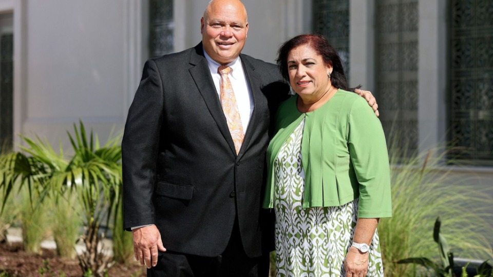 Hector Alvarez and his wife Amarilis Santiago
